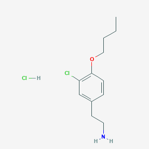 2-(4-Butoxy-3-chloro-phenyl)-ethylamine hydrochloride