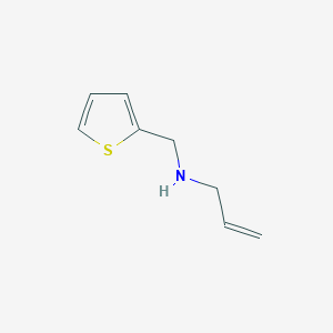 molecular formula C8H11NS B2600412 (Prop-2-en-1-yl)(thiophen-2-ylmethyl)amine CAS No. 53175-34-1