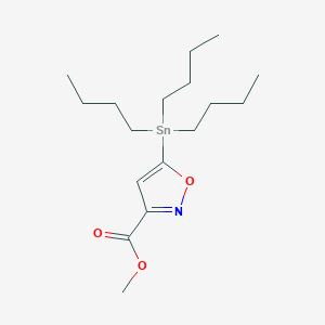 Methyl 5-tributylstannyl-1,2-oxazole-3-carboxylate