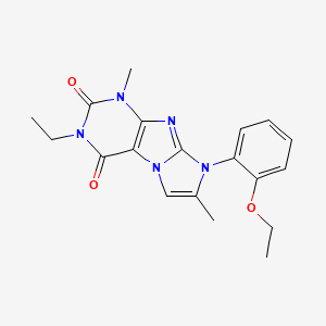 6-(2-Ethoxyphenyl)-2-ethyl-4,7-dimethylpurino[7,8-a]imidazole-1,3-dione