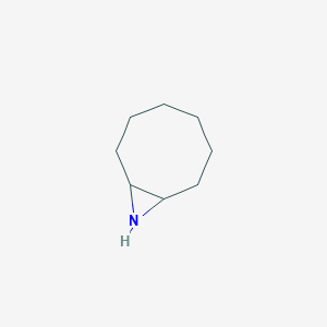 molecular formula C8H15N B2600444 9-Azabicyclo[6.1.0]nonane CAS No. 286-61-3