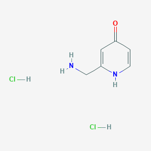 2-(Aminomethyl)pyridin-4-ol dihydrochloride