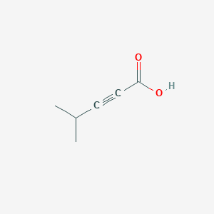 molecular formula C6H8O2 B2600812 4-Methylpent-2-ynoic acid CAS No. 65199-69-1