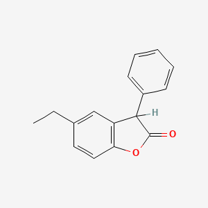 5-ethyl-3-phenyl-1-benzofuran-2(3H)-one