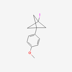 1-Iodo-3-(4-methoxyphenyl)bicyclo[1.1.1]pentane