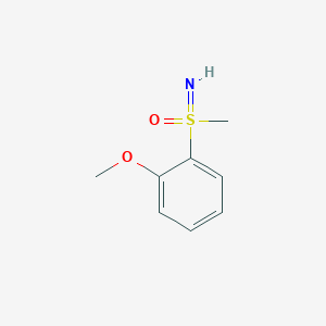 molecular formula C8H11NO2S B2600944 Imino(2-methoxyphenyl)methyl-lambda6-sulfanone CAS No. 816418-59-4