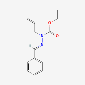 Ethyl 1-allyl-2-benzylidenehydrazinecarboxylate