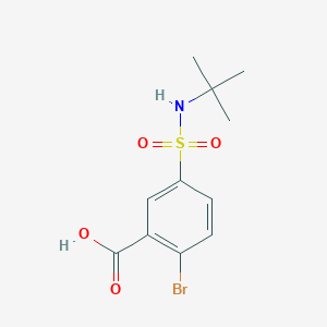 2-bromo-5-(tert-butylsulfamoyl)benzoic Acid