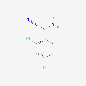 2-Amino-2-(2,4-dichlorophenyl)acetonitrile