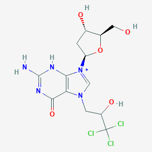 molecular formula C13H17Cl3N5O5+ B026012 Tchpdg CAS No. 104783-28-0
