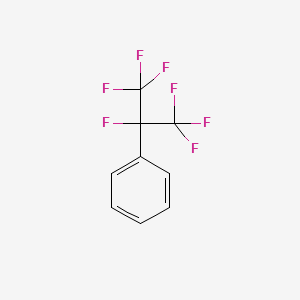 molecular formula C9H5F7 B2601308 (Heptafluoroisopropyl)benzene CAS No. 378-34-7