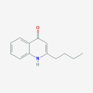 molecular formula C13H15NO B2601477 2-Butylquinolin-4(1H)-one CAS No. 135015-64-4