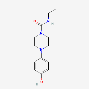 B2601544 N-ethyl-4-(4-hydroxyphenyl)piperazine-1-carboxamide CAS No. 908095-21-6