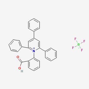 molecular formula C30H22BF4NO2 B2601580 1-(2-Carboxyphenyl)-2,4,6-triphenylpyridinium tetrafluoroborate CAS No. 89480-20-6