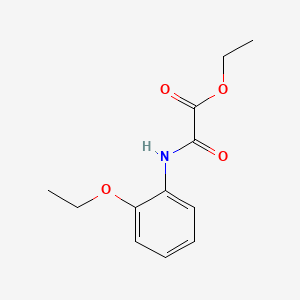 molecular formula C12H15NO4 B2601889 Ethyl [(2-ethoxyphenyl)amino](oxo)acetate CAS No. 24439-50-7