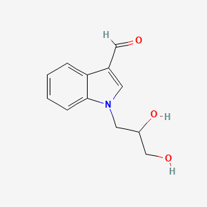 1-(2,3-Dihydroxy-propyl)-1H-indole-3-carbaldehyde
