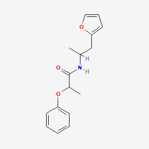 N-(1-(furan-2-yl)propan-2-yl)-2-phenoxypropanamide