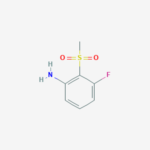 3-Fluoro-2-methanesulfonylaniline