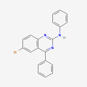 6-bromo-N,4-diphenylquinazolin-2-amine