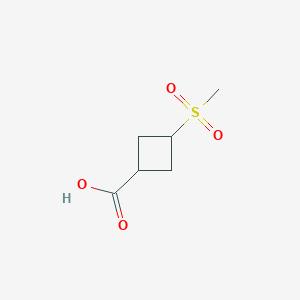 (1r,3r)-3-Methanesulfonylcyclobutane-1-carboxylic acid