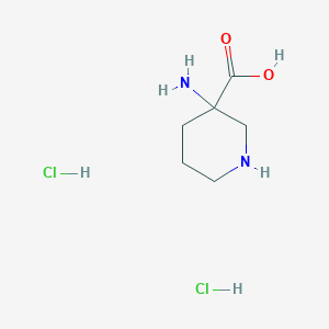 3-Aminopiperidine-3-carboxylic acid dihydrochloride