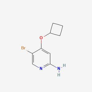 5-Bromo-4-cyclobutyloxypyridin-2-amine