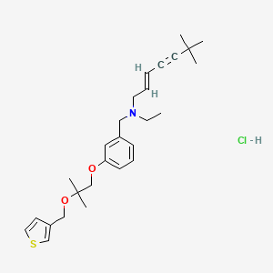 molecular formula C27H38ClNO2S B2602236 FR194738 