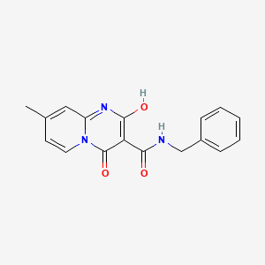 N-benzyl-2-hydroxy-8-methyl-4-oxo-4H-pyrido[1,2-a]pyrimidine-3-carboxamide