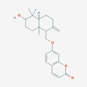 molecular formula C24H30O4 B2602372 Colladonin CAS No. 100785-98-6