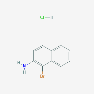 molecular formula C10H9BrClN B2602803 1-Bromonaphthalen-2-amine hydrochloride CAS No. 80413-60-1