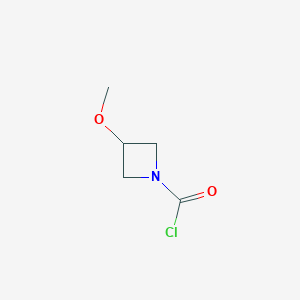 B2602912 3-Methoxyazetidine-1-carbonyl chloride CAS No. 1849382-35-9