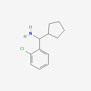 (2-Chlorophenyl)(cyclopentyl)methanamine