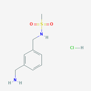 N-(3-(Aminomethyl)benzyl)methanesulfonamide hydrochloride