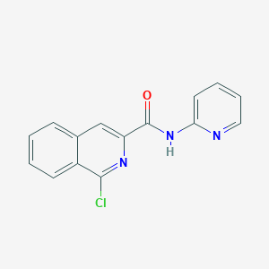 1-chloro-N-pyridin-2-ylisoquinoline-3-carboxamide