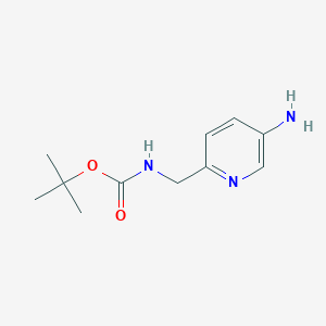 B2603405 5-Amino-2-(Boc-aminomethyl)pyridine CAS No. 1039055-46-3; 1780934-03-3
