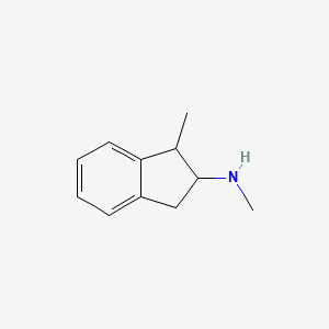 B2603505 N,1-Dimethyl-2,3-dihydro-1H-inden-2-amine CAS No. 2002254-80-8