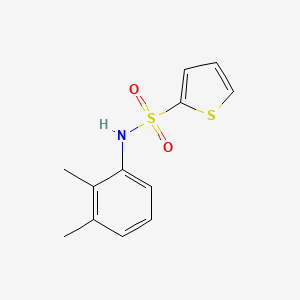 molecular formula C12H13NO2S2 B2603574 N-(2,3-dimethylphenyl)thiophene-2-sulfonamide CAS No. 518305-32-3