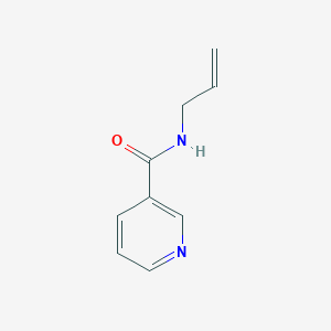 molecular formula C9H10N2O B2603624 N-(prop-2-en-1-yl)pyridine-3-carboxamide CAS No. 98952-82-0