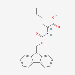 molecular formula C21H23NO4 B2603631 Fmoc-DL-Nle-OH CAS No. 112883-41-7; 144701-20-2; 77284-32-3