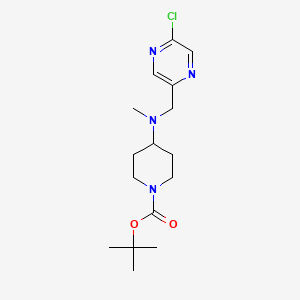 Tert-butyl 4-[(5-chloropyrazin-2-yl)methyl-methylamino]piperidine-1-carboxylate