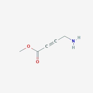 molecular formula C5H7NO2 B2603746 Methyl 4-aminobut-2-ynoate CAS No. 1026406-29-0
