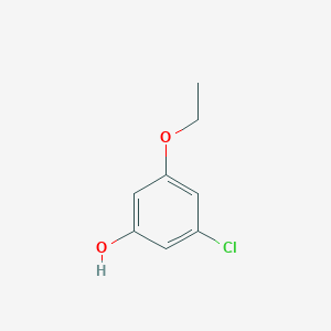 molecular formula C8H9ClO2 B2603816 3-Chloro-5-ethoxyphenol CAS No. 1881331-56-1
