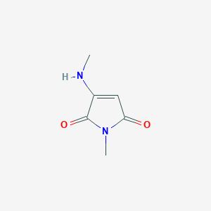 1-methyl-3-(methylamino)-1H-pyrrole-2,5-dione