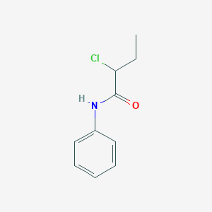 molecular formula C10H12ClNO B2603859 2-chloro-N-phenylbutanamide CAS No. 854428-57-2