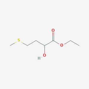 molecular formula C7H14O3S B2603906 Ethyl 2-hydroxy-4-(methylsulfanyl)butanoate CAS No. 49540-17-2