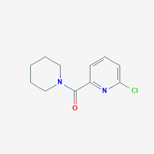 B2603907 2-Chloro-6-[(piperidin-1-yl)carbonyl]pyridine CAS No. 720693-20-9