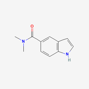 N,N-dimethyl-1H-indole-5-carboxamide