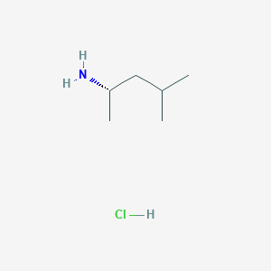 (2S)-4-methylpentan-2-amine hydrochloride