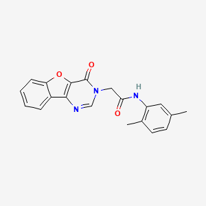 N-(2,5-dimethylphenyl)-2-(4-oxo[1]benzofuro[3,2-d]pyrimidin-3(4H)-yl)acetamide