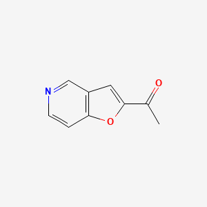molecular formula C9H7NO2 B2604172 1-{Furo[3,2-c]pyridin-2-yl}ethan-1-one CAS No. 1367933-93-4
